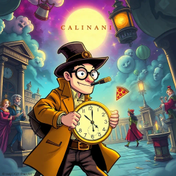 Chrono-Caper: Whose Time Is It Anyway? - Text-based game