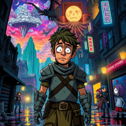 Questception: Who's the Hero, Anyway? - Text-based game
