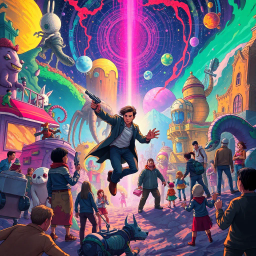 Spectrum Wars: Whose Dimension Is It Anyway? - Text-based game