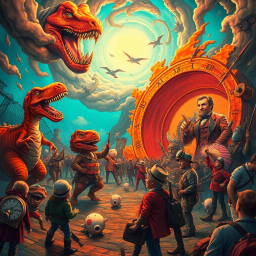 Chronochaos: Whose Time Is It Anyway? - Text-based game