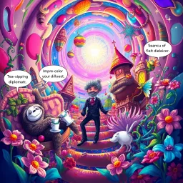 Whimsical Vortex: Greetings from the Abyss - Text-based game
