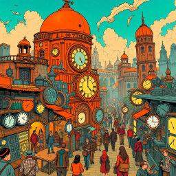 Chrono-Caper: Whose Time Is It Anyway? - Text-based game