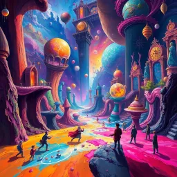 Spectrum Wars: Which Dimension Is It Anyway? - Text-based game