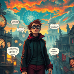 Chrono Clash: Whose Time Is It Anyway? - Text-based game