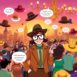 Whose Hat Is It Anyway? - Text-based game