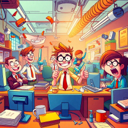 The Office War Chronicles - Text-based game
