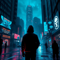 Data Shadow: The Surveillance Games - Text-based game