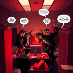 Corporate Coup: The Dark Side of Office Politics - Text-based game