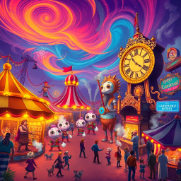 ChronoCarnival: Whose Time Is It Anyway? - Text-based game