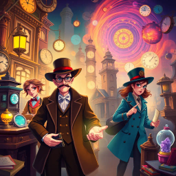 Chrono-Capers: Whose Time Is It Anyway? - Text-based game