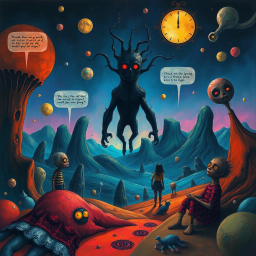 Nightmare Chronicles: Whose Nightmare Is It, Anyway? - Text-based game