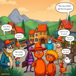 Whose Hat Is It Anyway? - Text-based game
