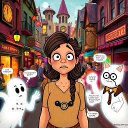Whose Ghost Is It Anyway? - Text-based game