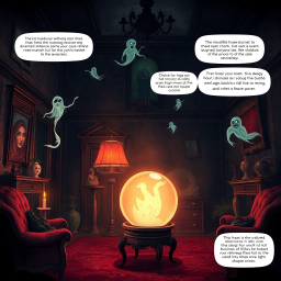 Whose Ghost Is It Anyway? - Text-based game