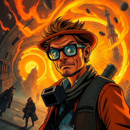 Chronoscribe: Whose Time Is It Anyway? - Text-based game