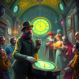 Chronoscribe: Whose Time Is It Anyway? - Text-based game