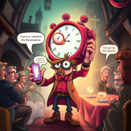 Chronochaos: Whose Time is it Anyway? - Text-based game