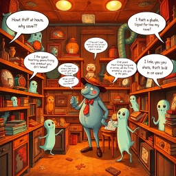Whose Ghost Is It Anyway? - Text-based game