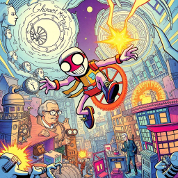 Chrono-Caper: Whose Time Is It Anyway? - Text-based game