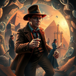 ChronoChase: Whose Time Is It Anyway? - Text-based game