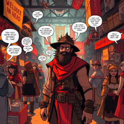 Questception: Who's the Hero, Anyway? - Text-based game