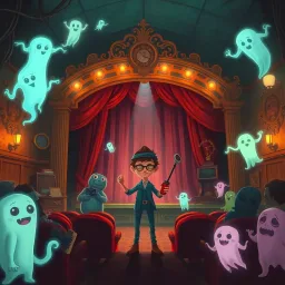 Whose Ghost Is It Anyway? - Text-based game