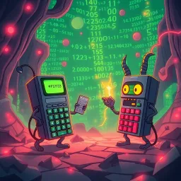 Calculator Chronicles: The Quest for the Lost Algorithms - Text-based game