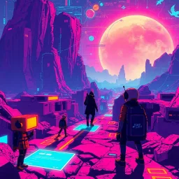 Pixel Prophecy - Text-based game