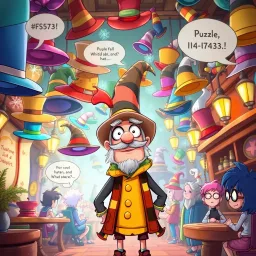 Whose Hat Is It Anyway? - Text-based game