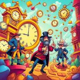 Chrono Clash: Whose Time Is It Anyway? - Text-based game