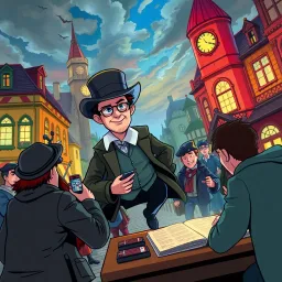 Chrono Clash: Whose Time Is It Anyway? - Text-based game