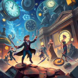 Chrono Clash: Whose Time Is It Anyway? - Text-based game