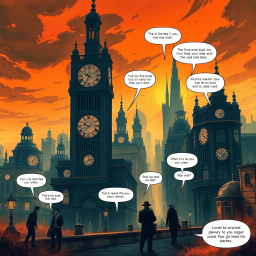 Chrono Clash: Whose Time Is It Anyway? - Text-based game