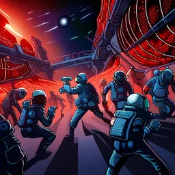 Invasion of the Space Zombies - Text-based game
