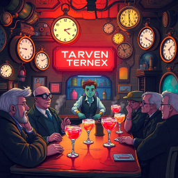 ChronoCocktail: Whose Time Is It Anyway? - Text-based game