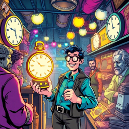 Chrono-Caper: Whose Time Is It Anyway? - Text-based game