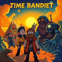 Time Bandit: Chrono-Caper - Text-based game