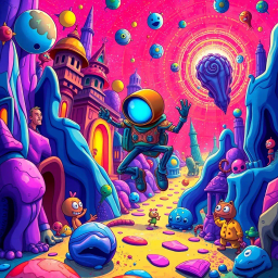 Spectrum Wars: Which Dimension Is It Anyway? - Text-based game