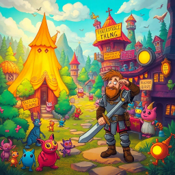 Chronicles of the Clueless: Who's Quest Is It Anyway? - Text-based game