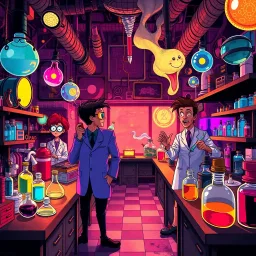 Whose Lab is it Anyway? - Text-based game