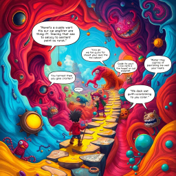 Spectrum Wars: Which Dimension Is It Anyway? - Text-based game