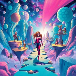 Spectrum Wars: Which Dimension Is It Anyway? - Text-based game