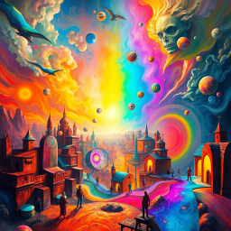 Spectrum Wars: Which Dimension Is It Anyway? - Text-based game