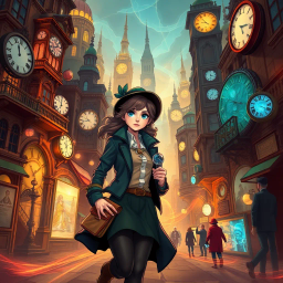 ChronoCaper: Whose Time Is It, Anyway? - Text-based game