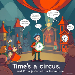 The Paradoxical Chronicles: Whose Quest is it Anyway? - Text-based game