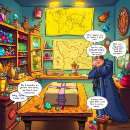 Whose Gem Is This, Anyway? - Text-based game