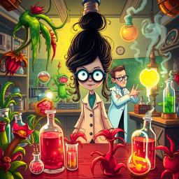 Whose Lab Is It Anyway? - Text-based game