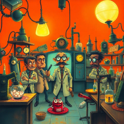 Whose Lab Is It Anyway? - Text-based game