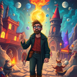 The Paradoxical Chronicles: Whose Quest Is It Anyway? - Text-based game