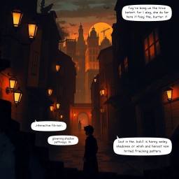 Shadowplay: Whose Shadow Is It Anyway? - Text-based game